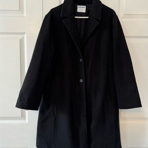 Old Navy Women's Classic Black Trench Coat